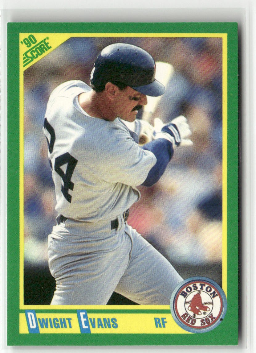 1990 SCORE #3 DWIGHT EVANS BOSTON RED SOX
