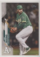 2020 Topps Lou Trivino #587 01c9
