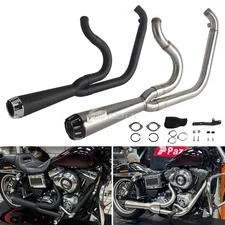 Exhaust System For Harley Dyna '06-'17 Low Rider FXDL Street Bob FXDB FXDC FXDF
