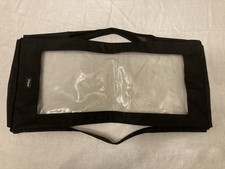 Thirty-One medium top a tote lid for utility tote bag black good condition