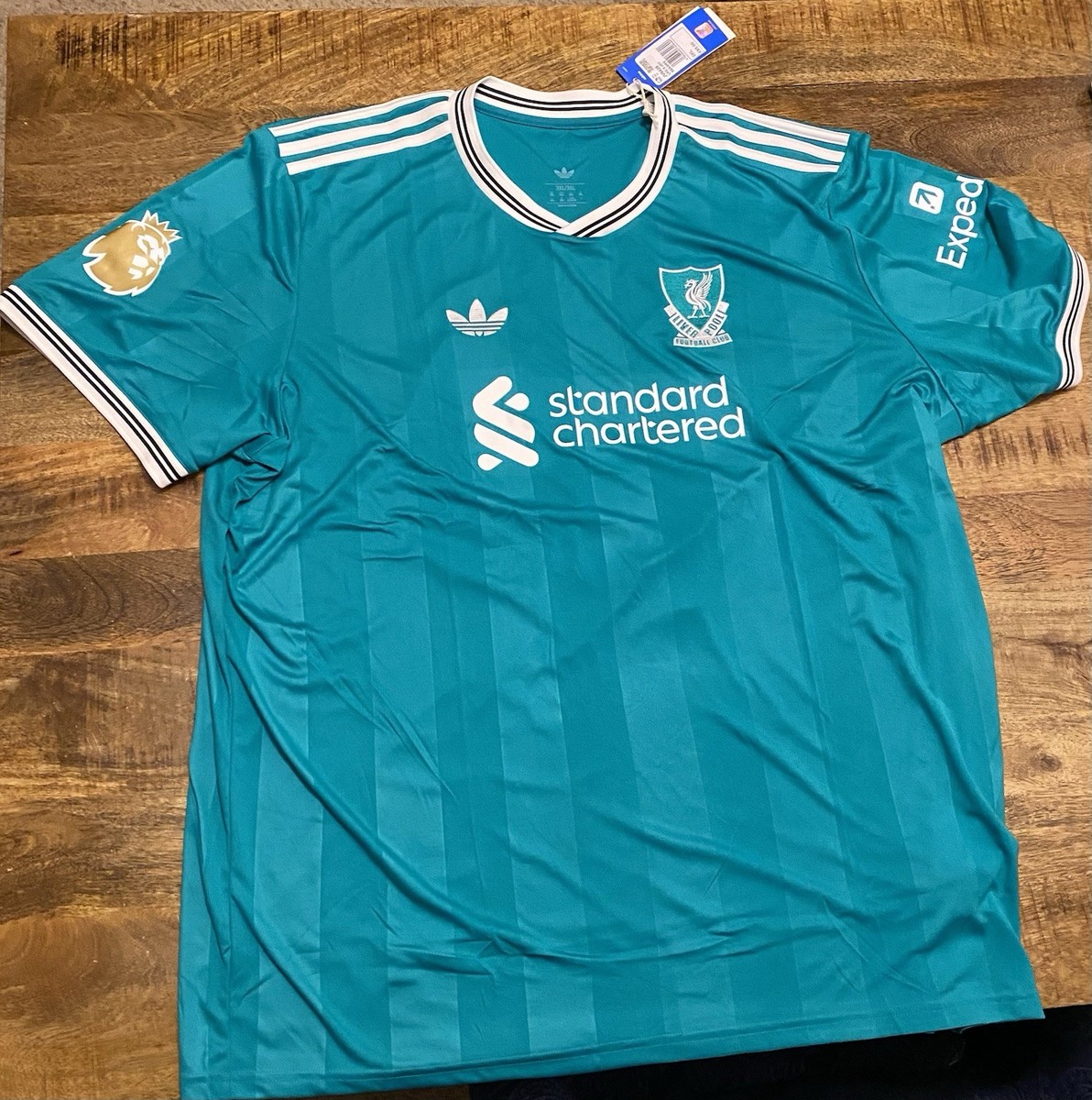 Liverpool Adidas 25/26 3rd Jersey XXXL John Barnes #10 | eBay
