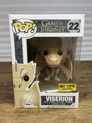 Funko POP! Game of Thrones VISERION #22 Hot Topic Exclusive - DAMAGED BOX