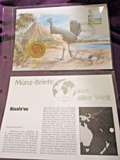 Polynesian Niuafo ou Tonga 2 Seniti 1975 Coin Philatelic First Day Cover Stamp