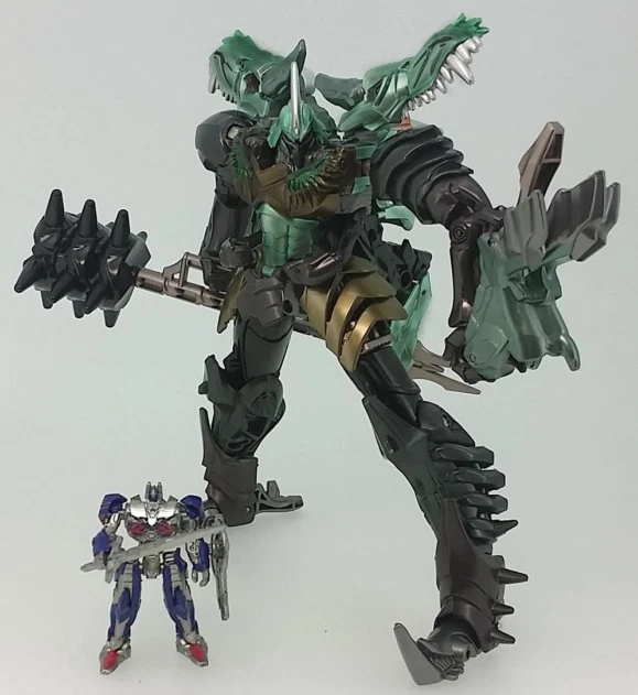 MB-09 Dinobot Grimlock and Optimus Prime | Transformers Movie 10th Anniversary - Image 3 of 4
