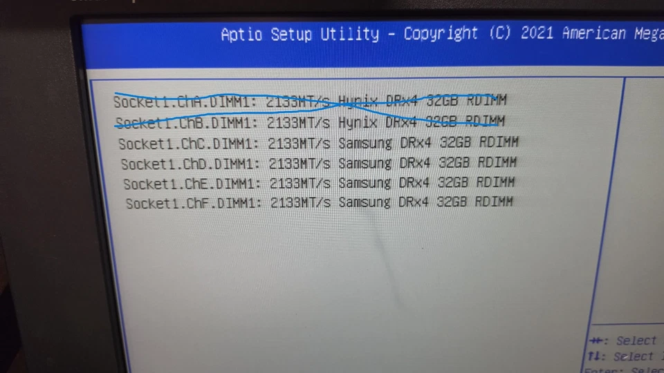 4x32GB = 128GB DDR4 ECC 2133p RDimm - Bild 2 von 2