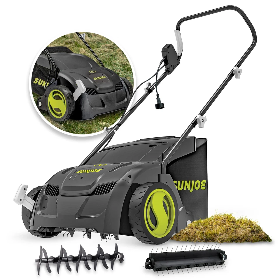 Sun Joe Electric Lawn Dethatcher | 13 in. | 12 Amp | Certified Refurbished