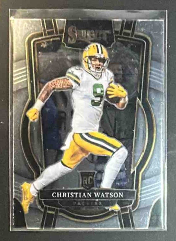 2022 Panini Select Christian Watson #265 Club RC Packers