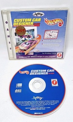 Hot Wheels Custom Car Designer 1997 - NUR DISC - PC CD-ROM 