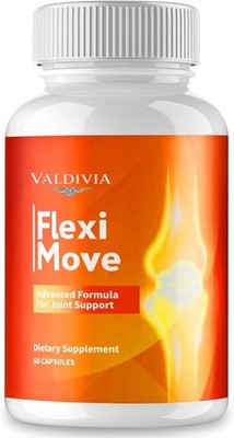 Valdivia FlexiMove 60 Capsules Joint Support Supplement Made in USA Mobility