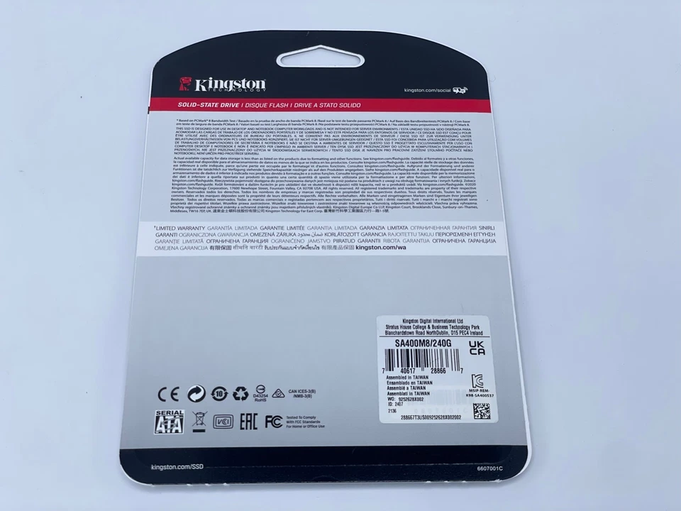 NEW!!! Kingston SA400M8/240G A400 240G SATA M.2 2280 Internal SSD - Image 2 of 2