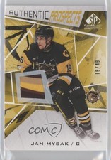 2021-22 Upper Deck SP Game Used CHL Edition Gold 19/49 Jan Mysak #56 Patch 0me2