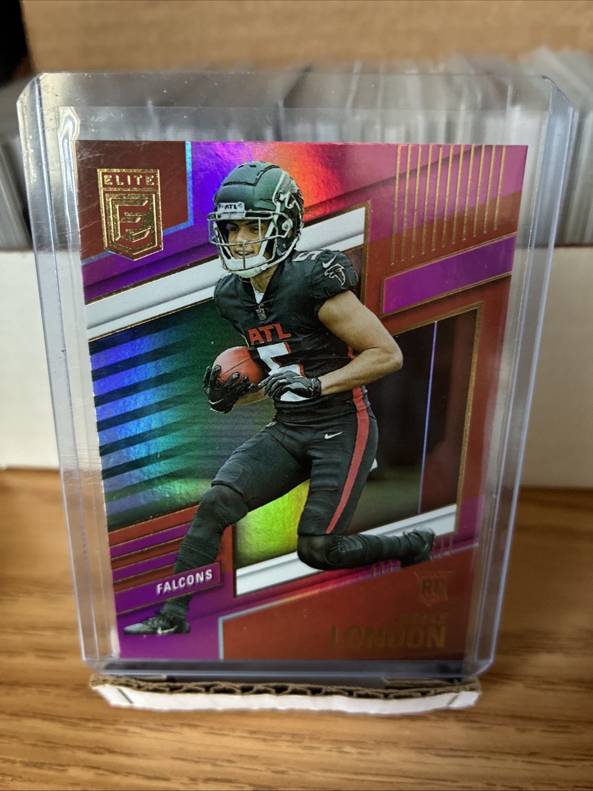 2022 Panini Donruss Elite - Rookies Drake London #120 Pink (RC)