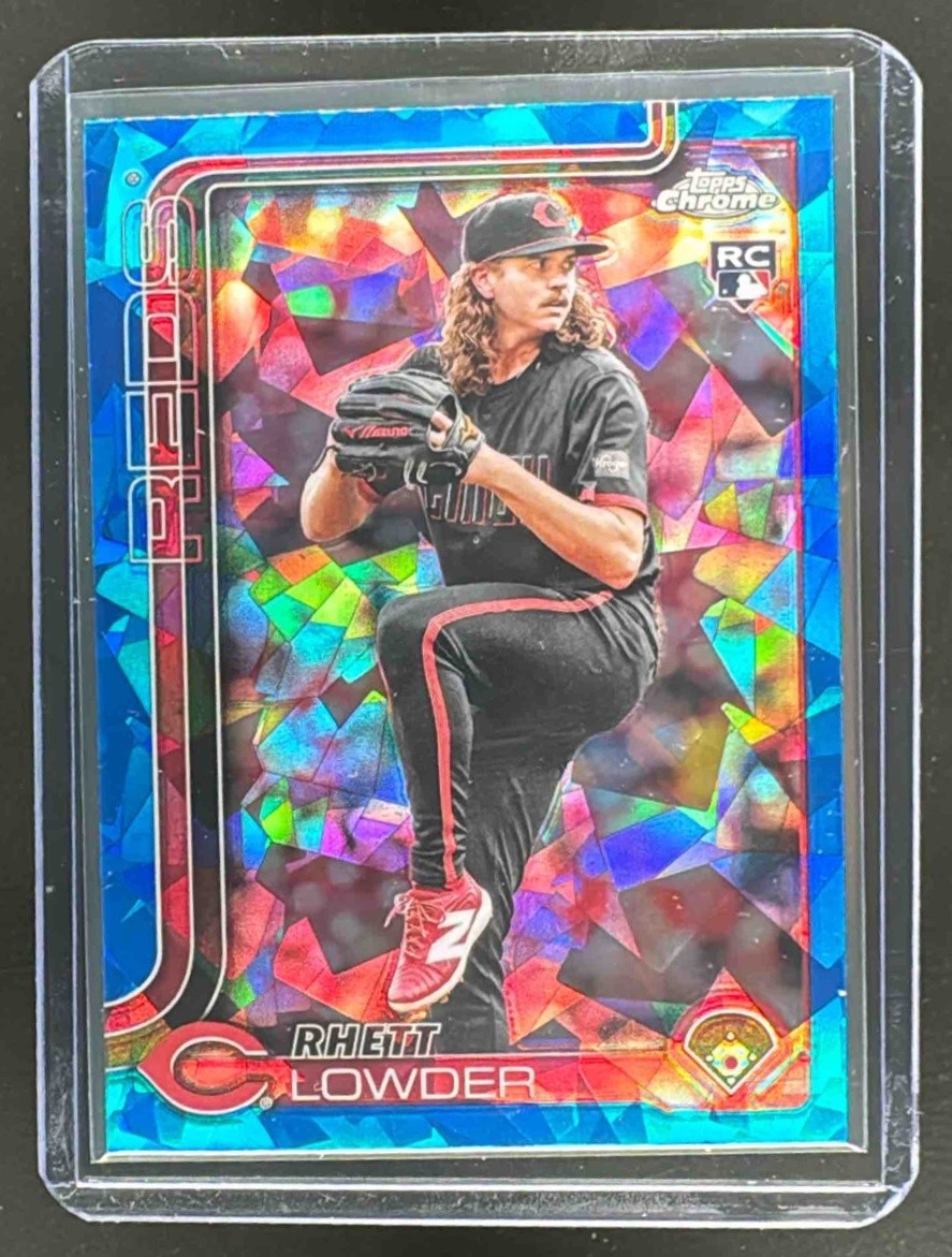 EL.178 Rhett Lowder 2025 Topps Chrome Sapphire #147 Rookie RC