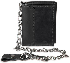 Men'S RFID Trifold Wallet-Sleek and Slim Includes ID Window and Credit Card Hold