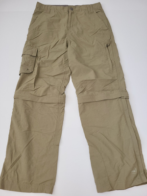 Boys REI Sahara Convertible Hiking Pants size Medium 10-12 tan