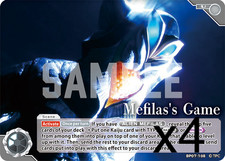 X4 Mefilass Game Bp07-108 Uncommon Ultraman Card Game Nm