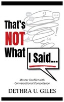 Dethra U Giles | That's Not What I Said | Buch | Englisch (2025)