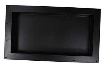 Over Mount Installation SHOWER CUBE Ready For Tile Waterproof 16'' x 28'' Black