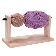 13" Wooden Yarn Holder for Crocheting  Knitting Accessories, Yarn Dispenser