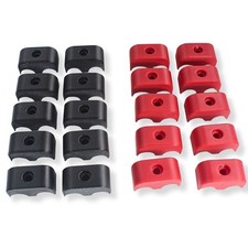 Big Jeff Audio 1/0 Gauge Cable Management Wire Comb 20 Pack