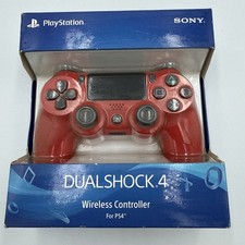 Sony CUH-ZCT2U DualShock 4 Wireless Controller for PS4  Magma Red