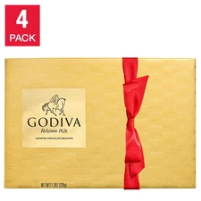 GODIVA CHOCOLATE CHOCS GIFT BOX MILK DARK TRUFFLES GANACHE HOLIDAY XMAS GIFTS 4