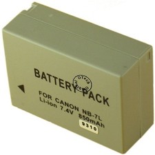 Batterie pour CANON POWERSHOT G12