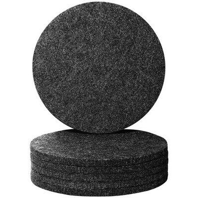 Urbanstrive 6 PCS Coasters, Eco-Friendly 100% Biodegradable Absorbent Felt Co...