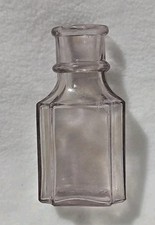 Antigua botella de medicina de lavanda! ¡Botella de amatista bastante antigua!