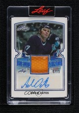 2021-22 Leaf Art of Hockey Visual Art Navy 6/15 Adam Oates #VA-AO1 Auto HOF 8q5