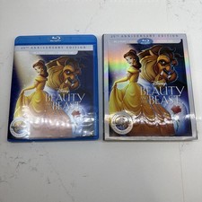 Beauty and the Beast 25th Anniversary Edition  Bluray DVD  Digital Code 