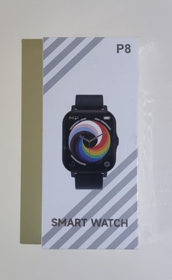 P8 Smart Watch 1,4 Zoll Full Touch Screen Fitness Tracker Herzfrequenzmesser,