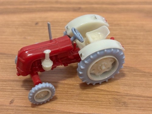 DDR Haufe KG Traktor Famulus mit Anhänger (1:87/ H0) - Bild 2 von 3