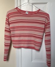Carters Girls Striped Sweater Size 8