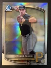 Konnor Griffin 2025 Bowman Draft CHROME REFRACTOR Prospect Rookie Card #BDC-102