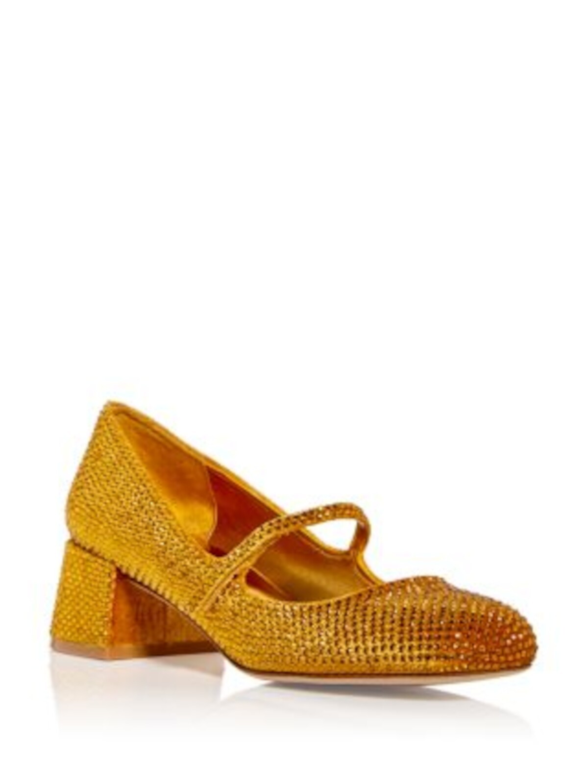 JEFFEREY CAMPBELL   Gold Goring Regal       Mary Jane 6,5