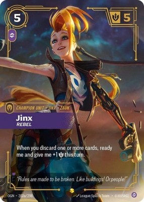 Jinx - Rebel (Alternate Art) (202a)