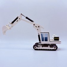NZG Massey Ferguson Track Backhoe (white) 1:50 - Made In Germany