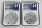 Two - 2024(P) $1 Silver Eagle First Star Privy Release One of 1st 50K Sequential