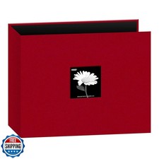 Pioneer 3-Ring Fabric Album 12"X12" - Red