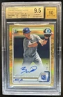 2020 Bowman Bobby Witt Jr. Chrome Auto 1st Gold Refractor #/50 Royals BGS 9.5/10