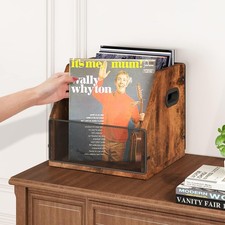 Vinyl Aufbewahrungsbox Holzwerkstoff Schallpl...