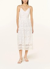BNWT YAS Lifa Textured Lace Midi Dress White - UK 6/8 - Brand New