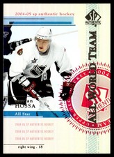 2004-05 SP Authentic Marian Hossa Ottawa Senators #131