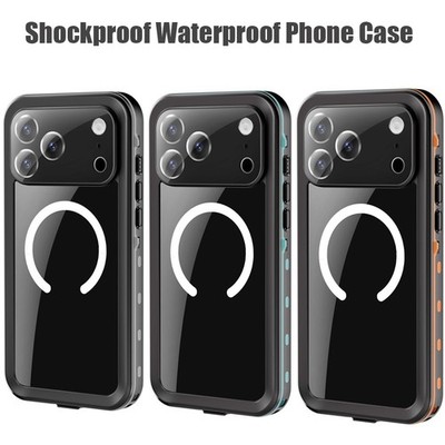 Hülle für iPhone 17 Pro Max Air Wasserdichte 360 Grad Full Cover Stoßfest Case