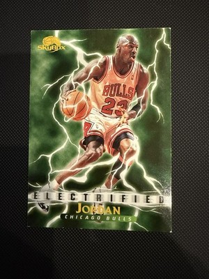 Michael Jordan 1996 Fleer Skybox Electrified , Vintage , Exzellent