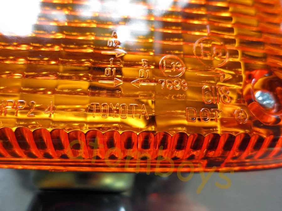 PARA TOYOTA LAND CRUISER FJ45 HJ45 BJ40 BJ45 ESQUINA INTERMITENTE DELANTERO LUZ TRASERA Foto 4 de 4