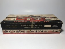 Bachman Plasticville School House Kit SC-4 In Original Box