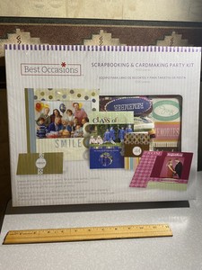 best occasions scrapbooking card making party kit 1000 pieces walmart scrap book ebay best occasions scrapbooking card