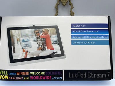 LuxPad Lux Pad Stream 7 - 7  Tablet Quad Core 8GB Android
